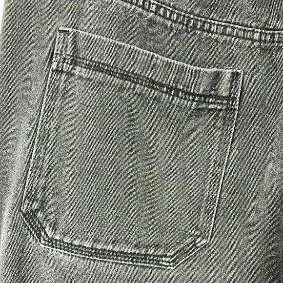 Wake Women’s Black Baggy Y2K Button Fly Carpenter/Cargo Style Wake Patches 2XL - Picture 9 of 12